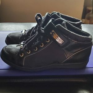 Black Coach Signature Zany Sneaker Shoe